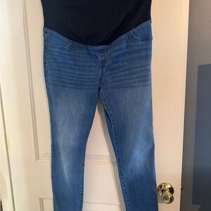 Isabel Maternity Women's Blue Jeans Jeggings - size 8/29R
